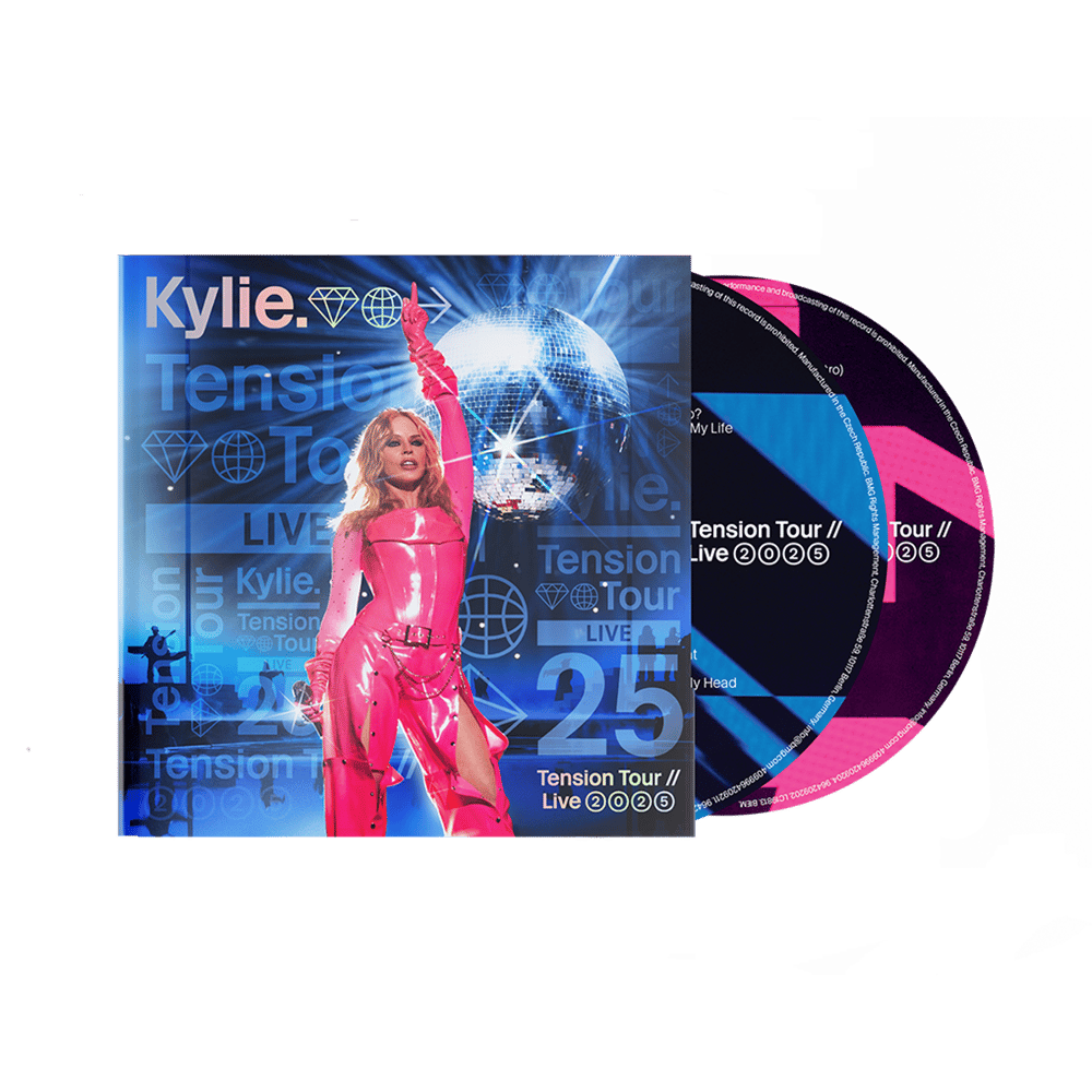 Tension Tour // Live 2025 | Double CD – Kylie Minogue Tension Tour // Live 2025 | Double CD – Kylie Minogue