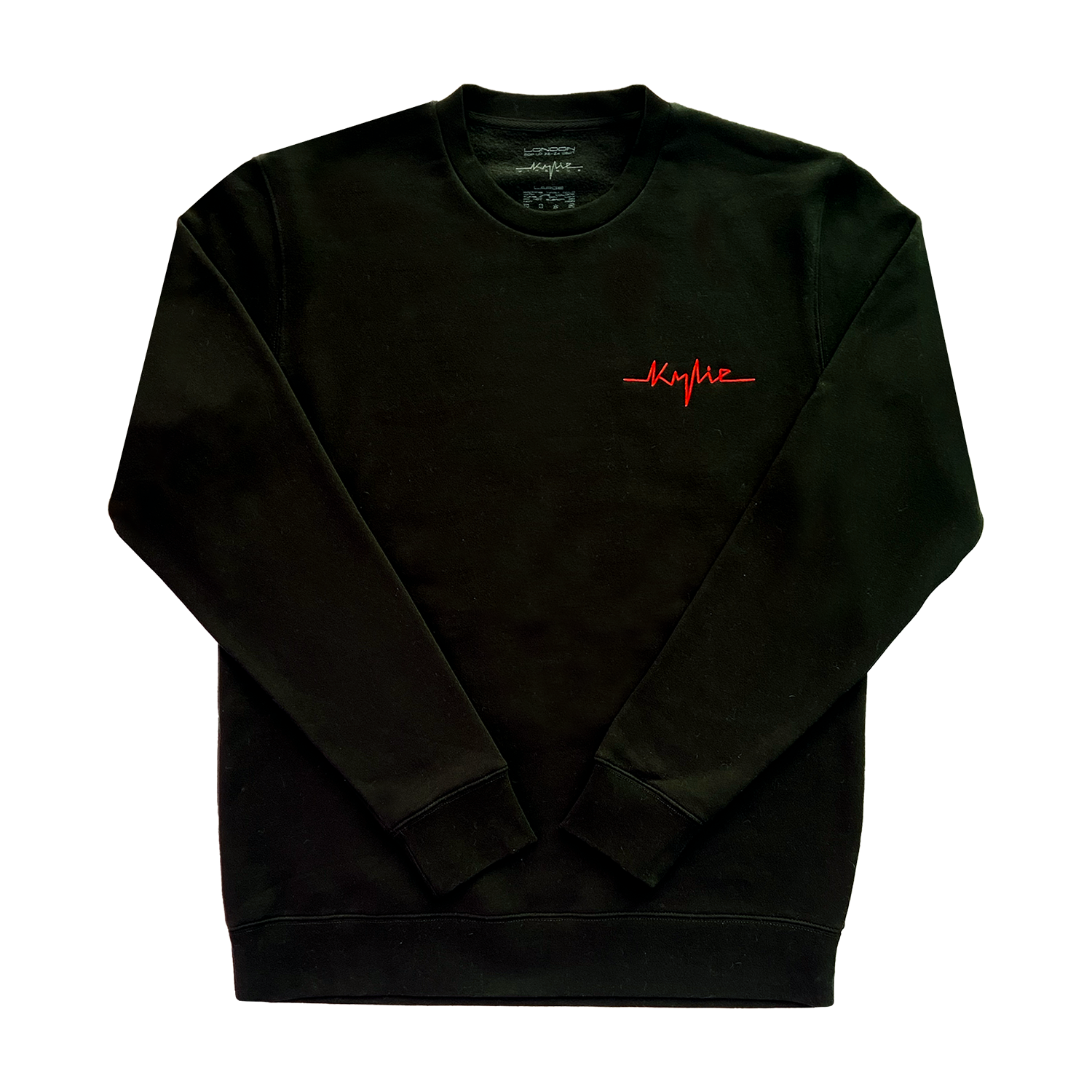 Red Boots Black Sweat