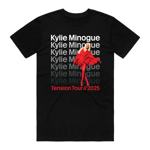 Tension Tour | Tee - with dateback – Kylie Minogue