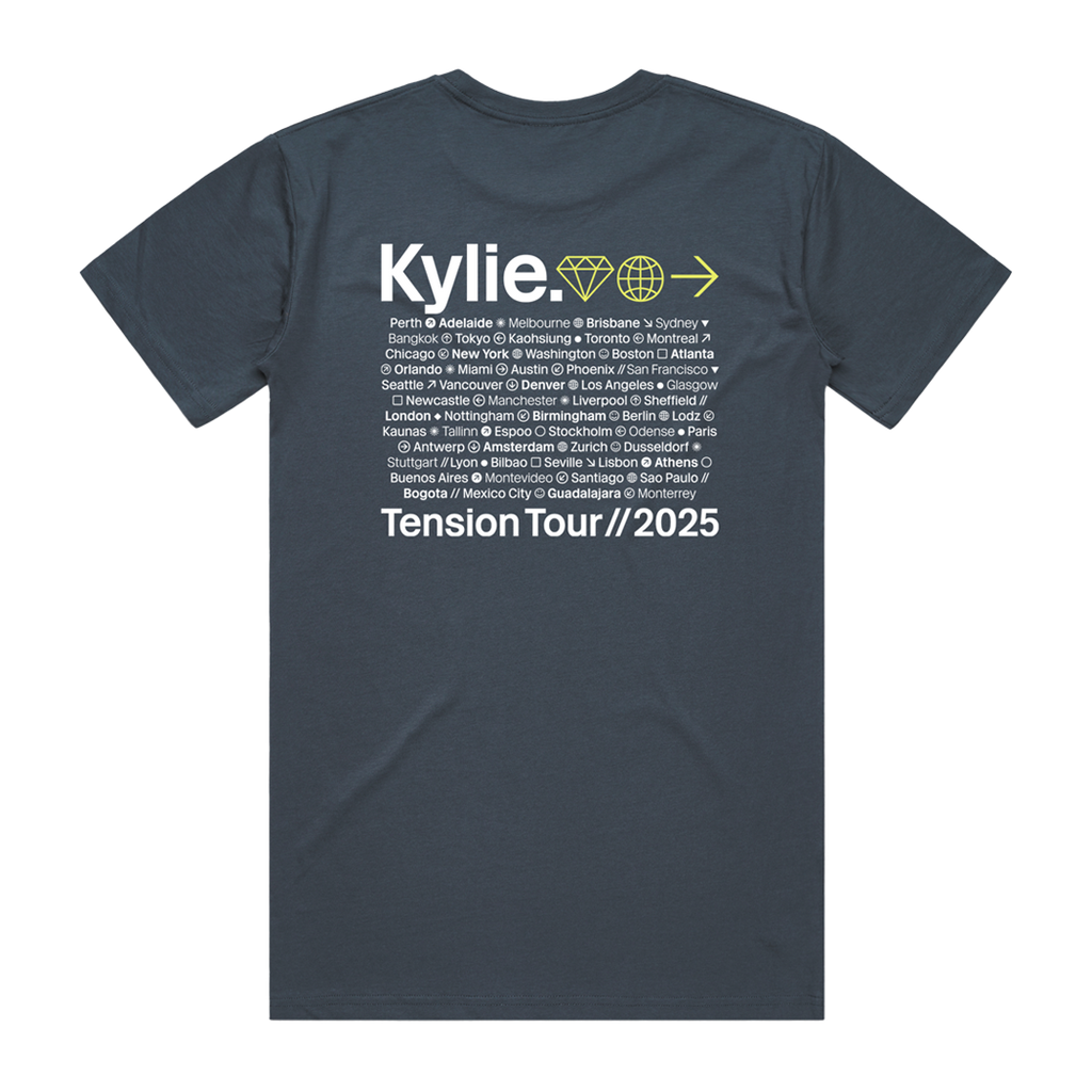 Tension Tour | Petrol Blue Tee