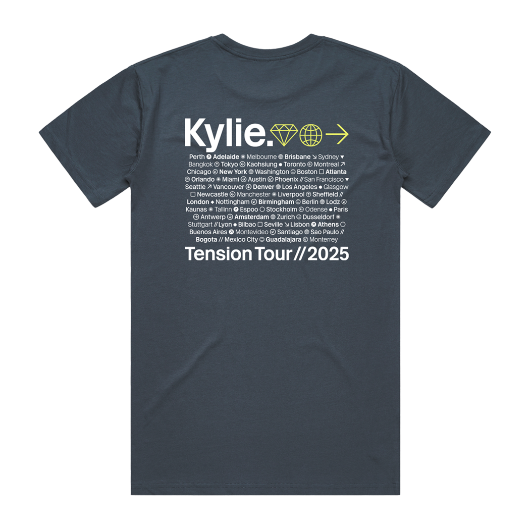 Tension Tour | Petrol Blue Tee