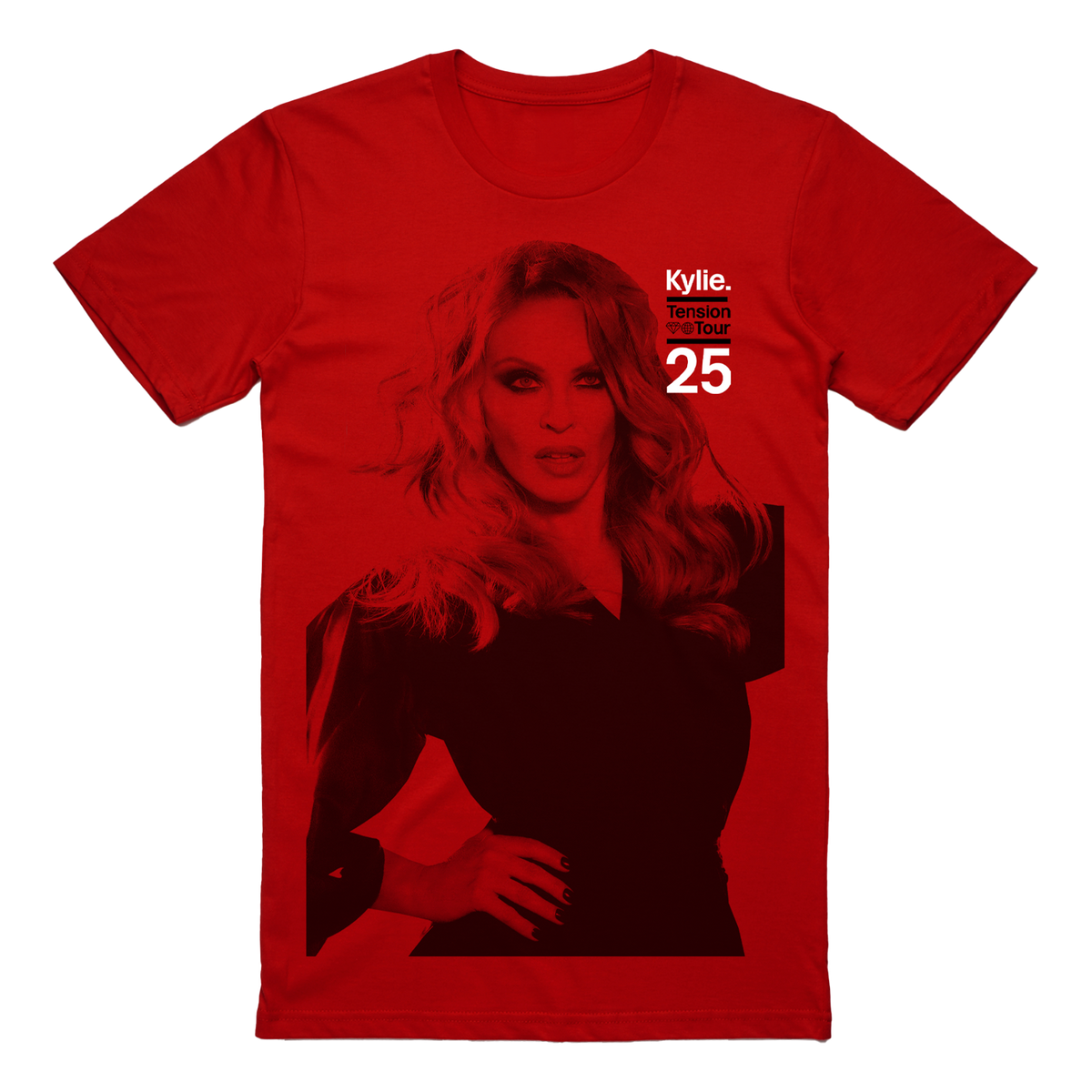 Tension Red | Photo Tee | Kylie Minogue | Official Store